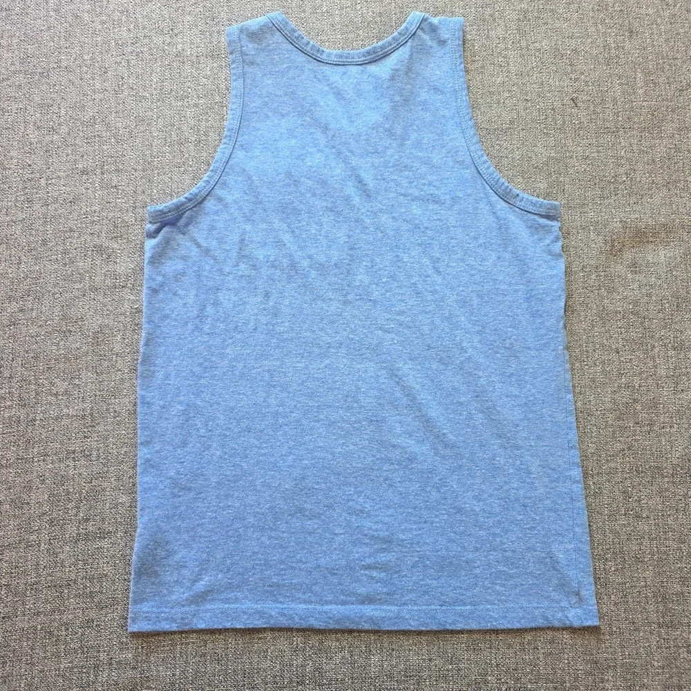 Old Navy Shirt Tank Top Boy Hammerhead Shark Pocket Large 10/12